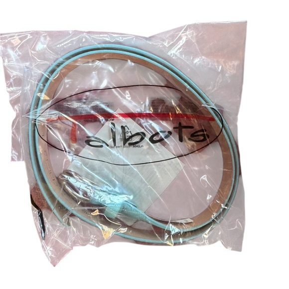 NWT Talbots‎ Turquoise Leather Belt - Picture 1 of 3